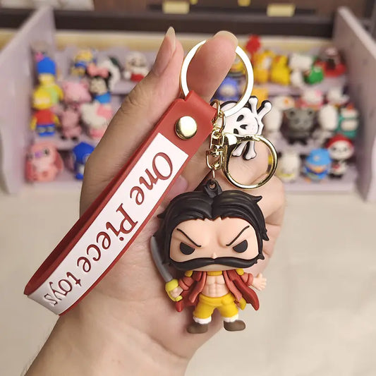 One Piece keychain GOL D ROGER