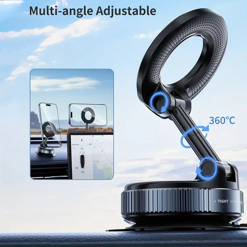 360° Vacuum Magnetic Phone Holder